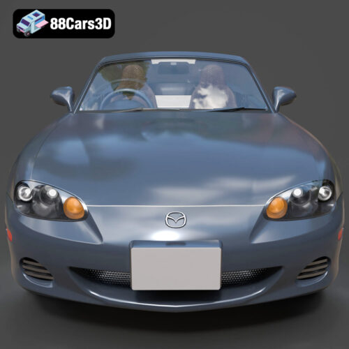 Mazda MX-5 2025 3D Model - Gallery Image 6 Mazda MX-5 2025 3D Model