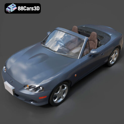 Mazda MX-5 2025 3D Model - Gallery Image 2 Mazda MX-5 2025 3D Model