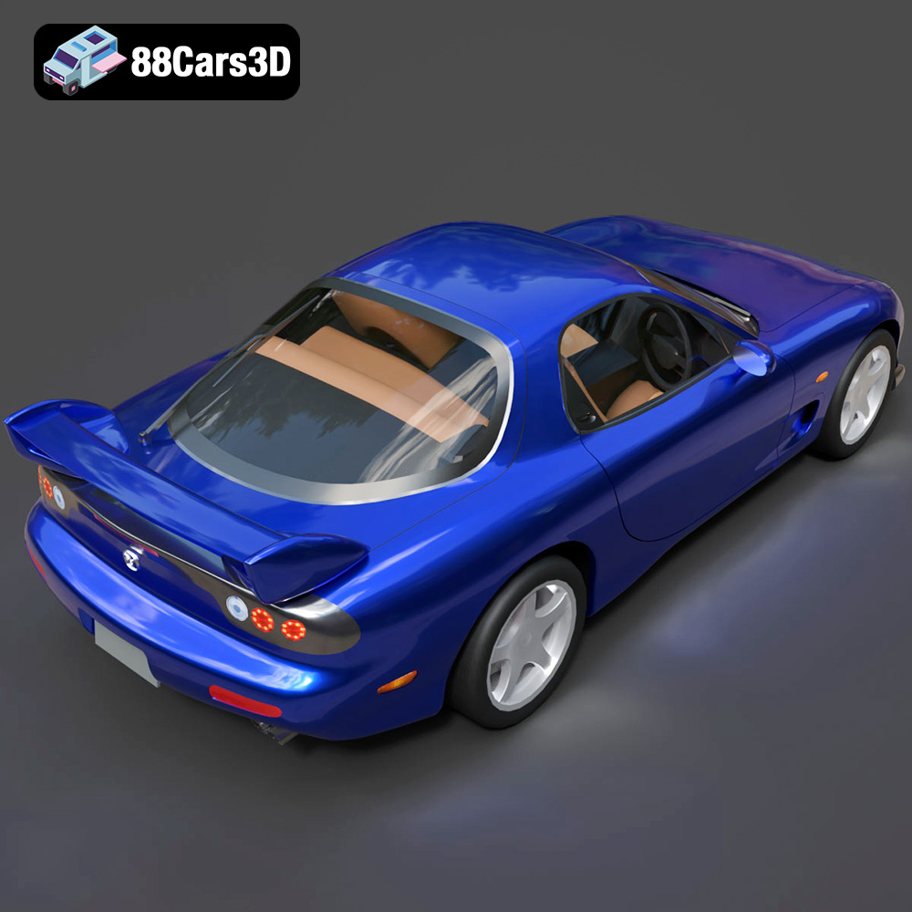 Mazda RX-7 3D Model
