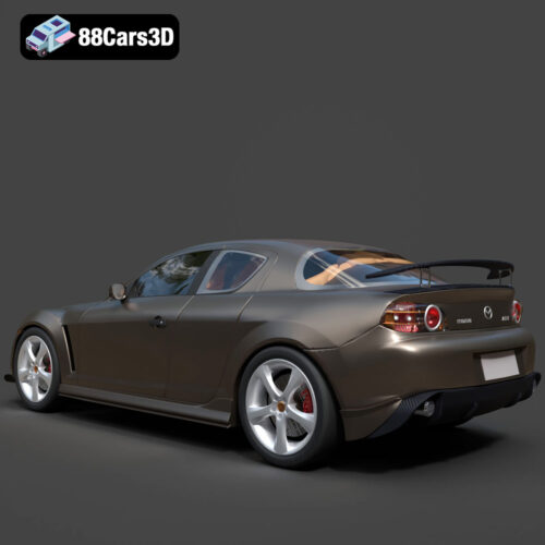 Mazda RX-8 2008 3D Model