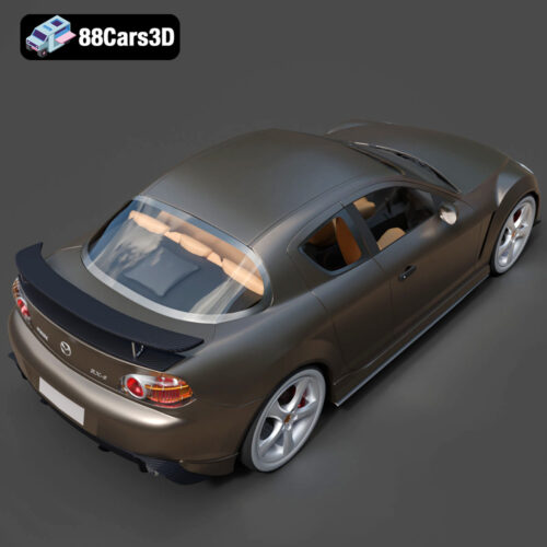 Mazda RX-8 2008 3D Model