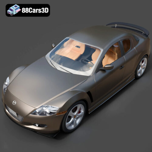 Mazda RX-8 2008 3D Model