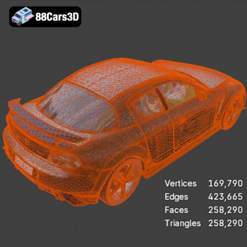 Mazda RX-8 2008 3D Model