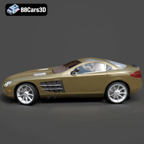 Mercedes-Benz SLR McLaren 2005 3D Model