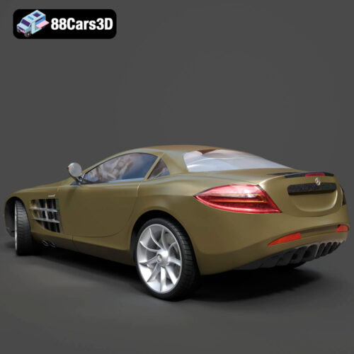 Mercedes-Benz SLR McLaren 2005 3D Model