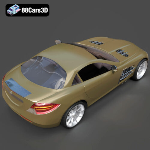 Mercedes-Benz SLR McLaren 2005 3D Model