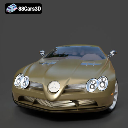 Mercedes-Benz SLR McLaren 2005 3D Model