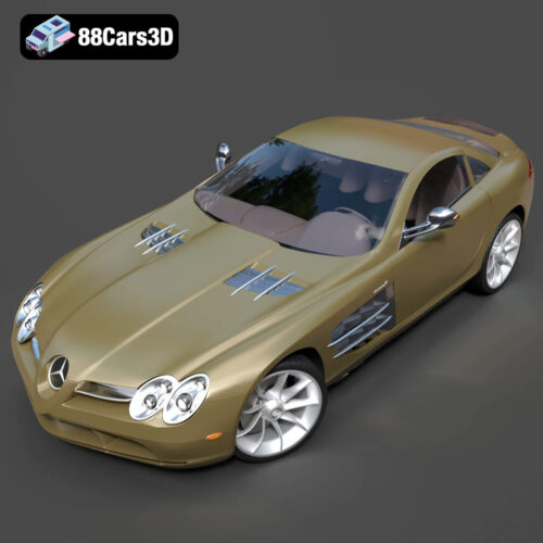 Mercedes-Benz SLR McLaren 2005 3D Model