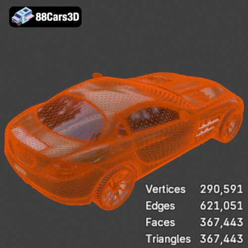 Mercedes-Benz SLR McLaren 2005 3D Model