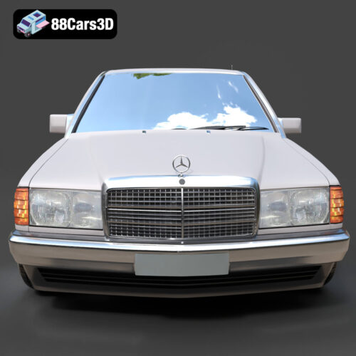 Mercedes-Benz 190 W201 3D Model