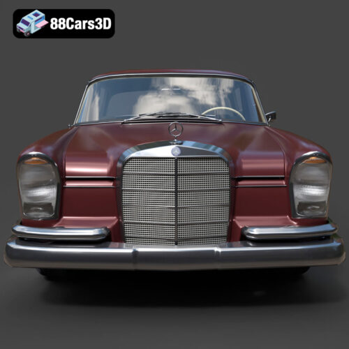 Mercedes-Benz 220 W111-001 3D Model