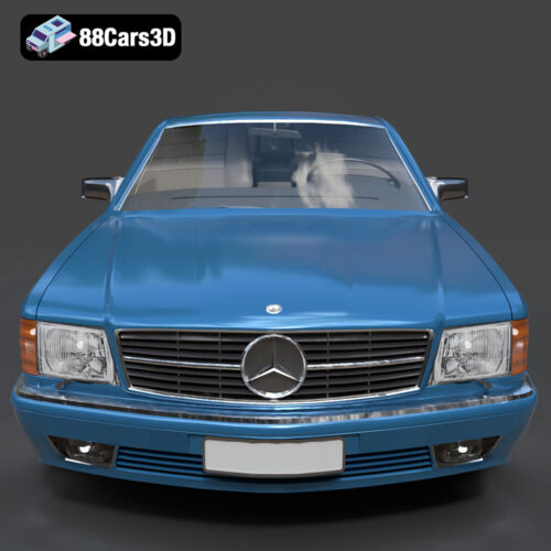 Mercedes-Benz 500SEC 3D Model
