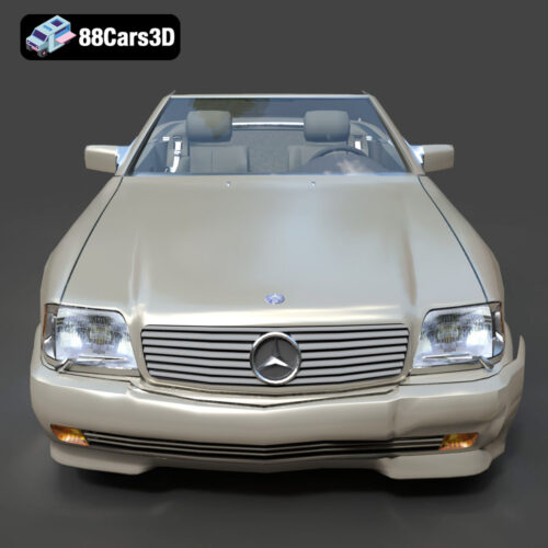 Mercedes-Benz 500SL 2000 3D Model