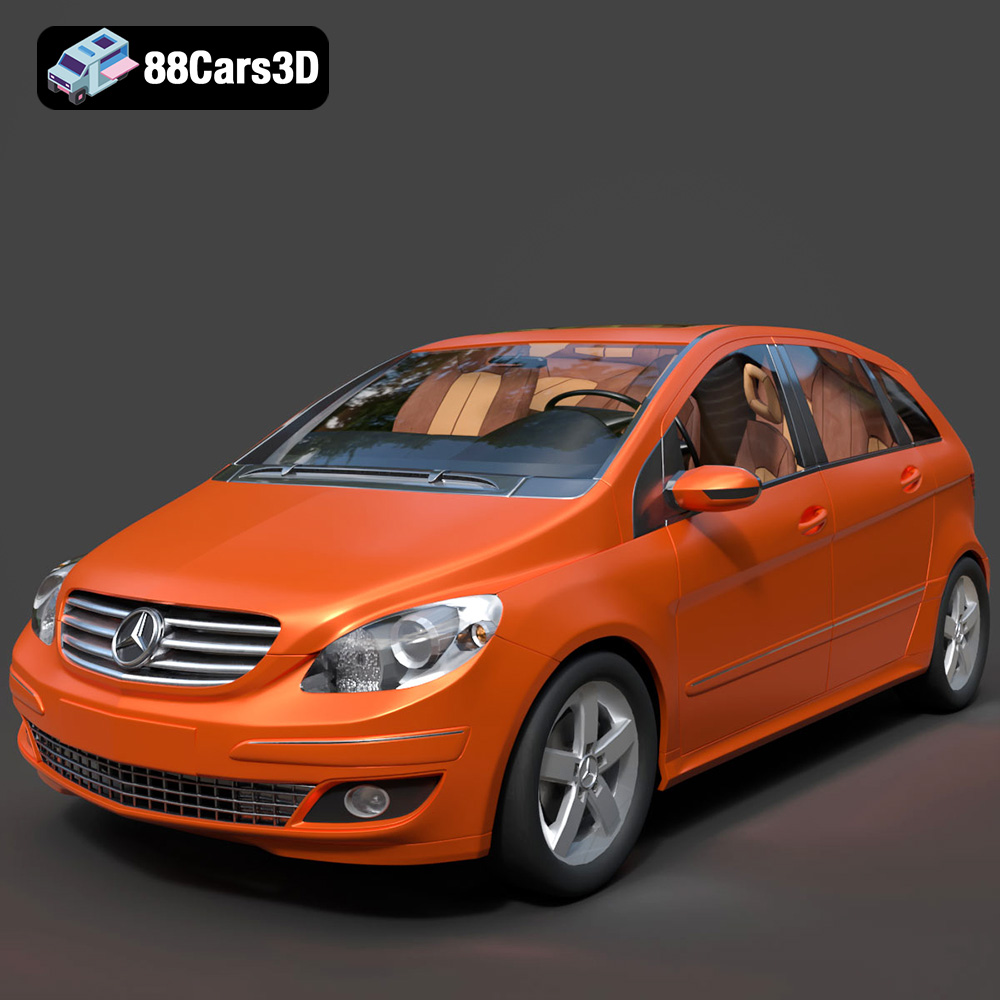 Mercedes-Benz B-Klasse 2023 3D Model