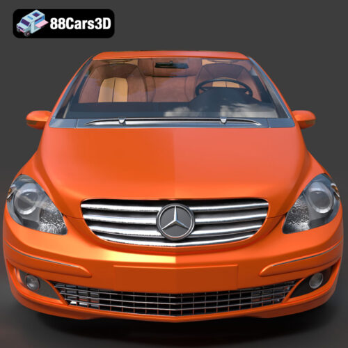 Mercedes-Benz B-Klasse 2023 3D Model