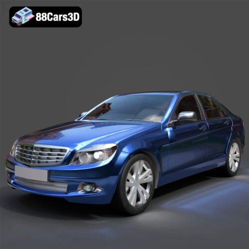 Mercedes-Benz C-Class-001 3D Model