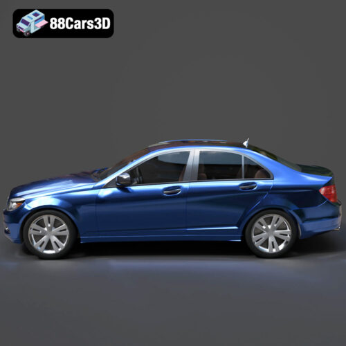 Mercedes-Benz C-Class-001 3D Model