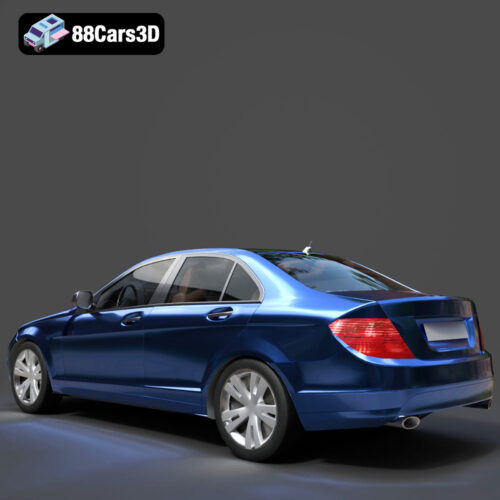 Mercedes-Benz C-Class-001 3D Model