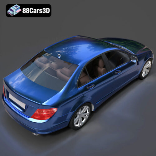 Mercedes-Benz C-Class-001 3D Model