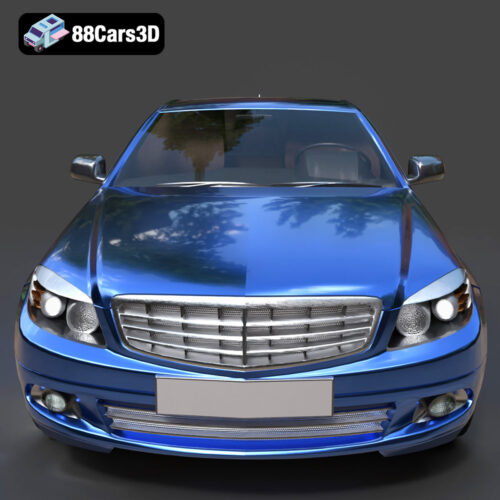 Mercedes-Benz C-Class-001 3D Model