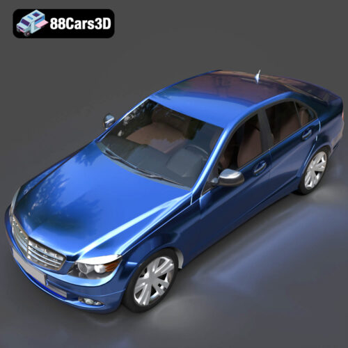 Mercedes-Benz C-Class-001 3D Model