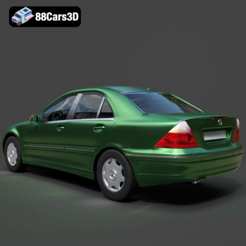 Mercedes-Benz C-Class Sedan 2000 3D Model