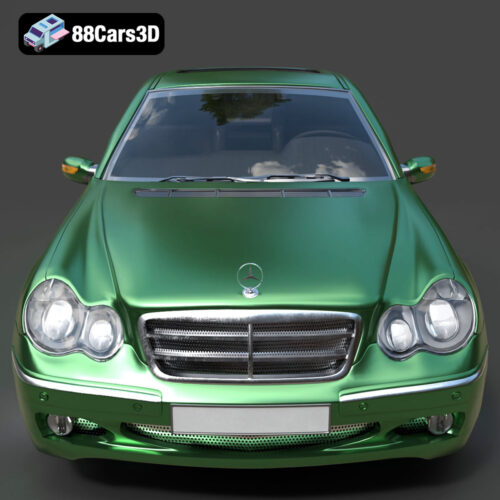 Mercedes-Benz C-Class Sedan 2000 3D Model