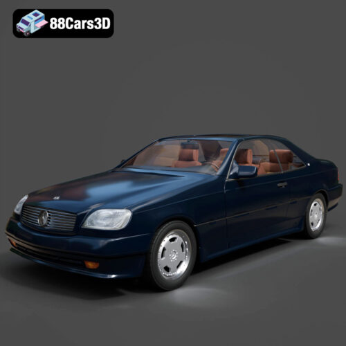 Mercedes-Benz CL-Klasse 2001 3D Model