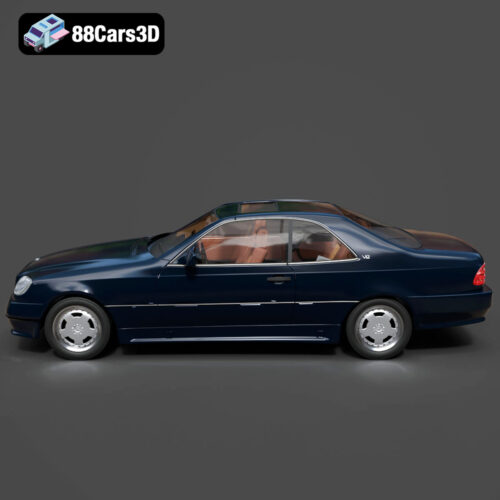 Mercedes-Benz CL-Klasse 2001 3D Model