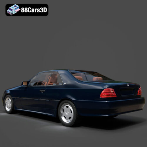 Mercedes-Benz CL-Klasse 2001 3D Model