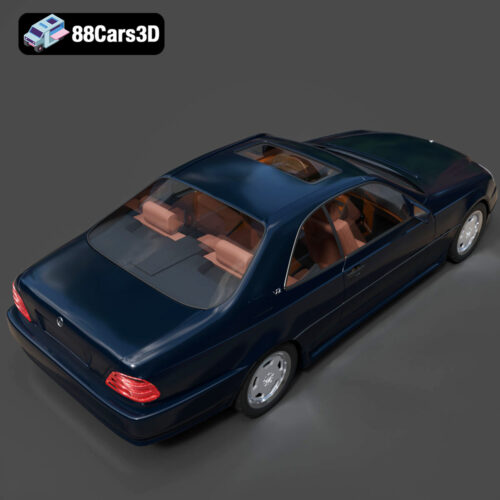 Mercedes-Benz CL-Klasse 2001 3D Model