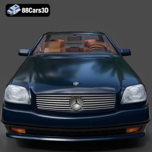 Mercedes-Benz CL-Klasse 2001 3D Model