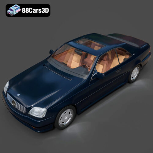 Mercedes-Benz CL-Klasse 2001 3D Model