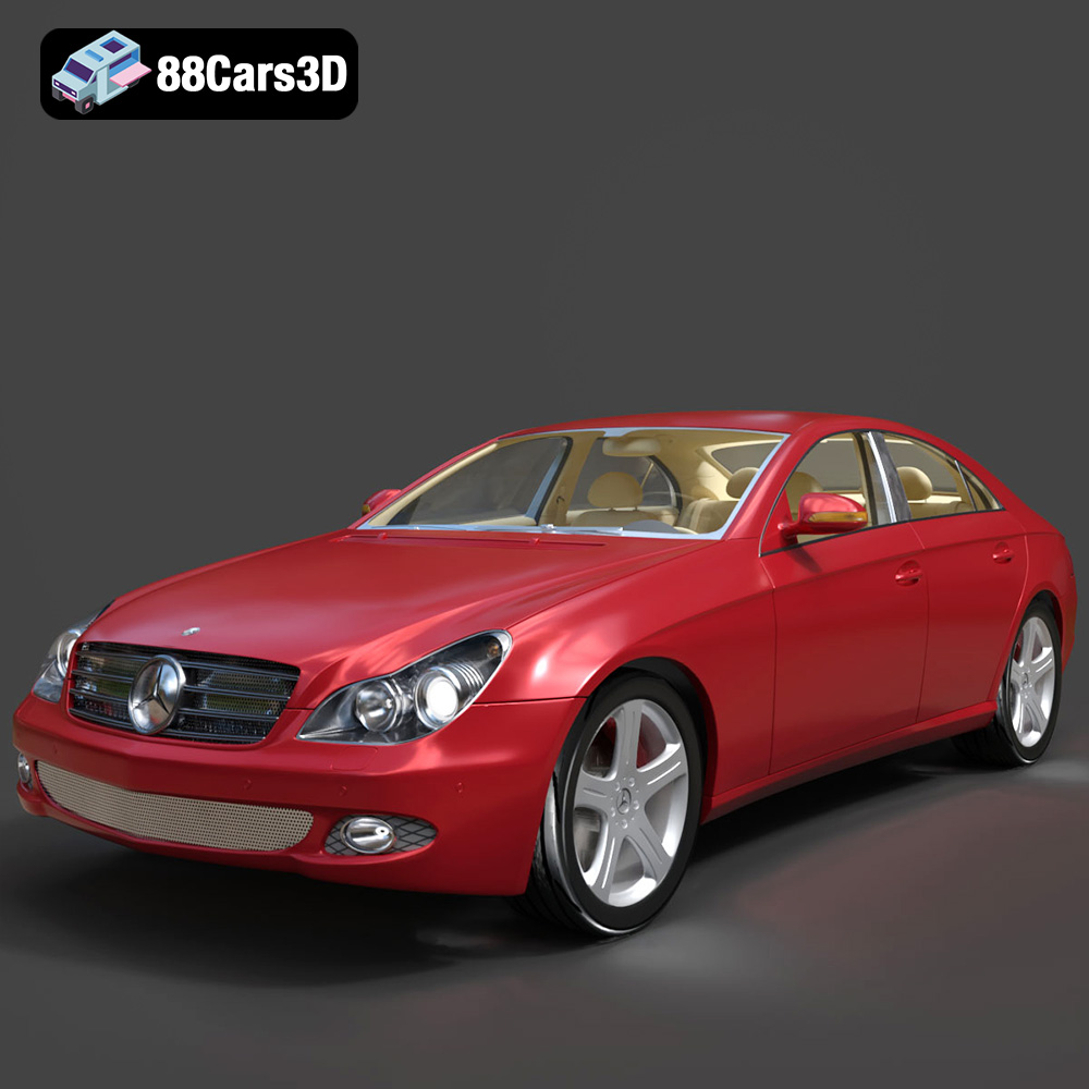 Mercedes-Benz CLS 500 3D Model