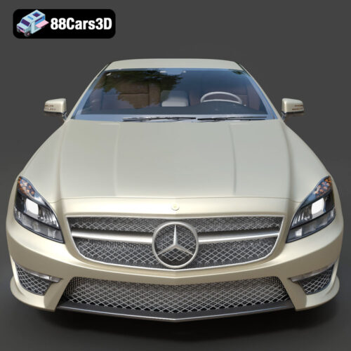 Mercedes-Benz CLS63 AMG (C218) 2014 3D Model