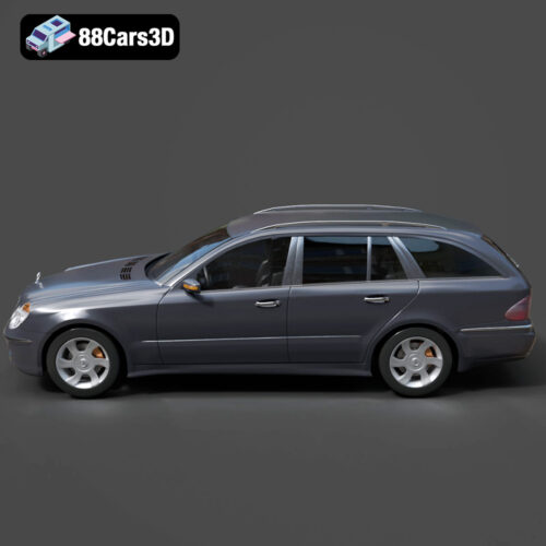 Mercedes-Benz E-Class S211 3D Model - Gallery Image 1 Mercedes-Benz E-Class S211 3D Model
