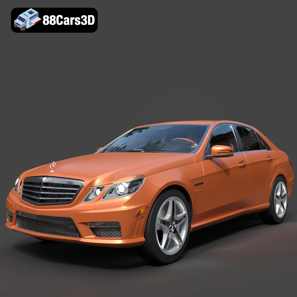 Mercedes-Benz E-Klasse 63 AMG 3D Model