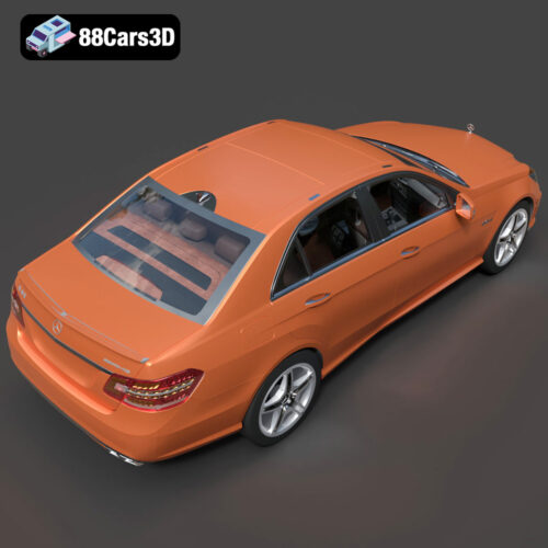 Mercedes-Benz E-Klasse 63 AMG 3D Model
