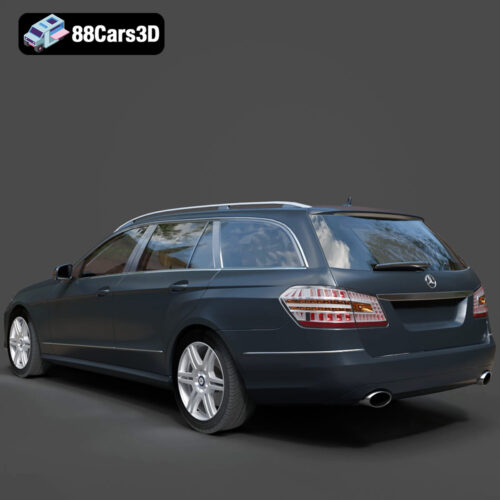 Mercedes-Benz E-class Estate S212 2009 3D Model
