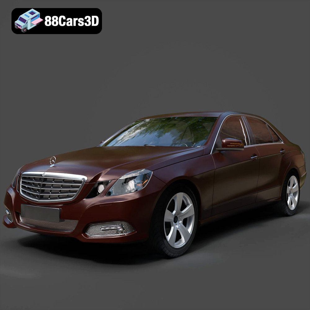 Mercedes-Benz E-Class W212 2009 3D Model