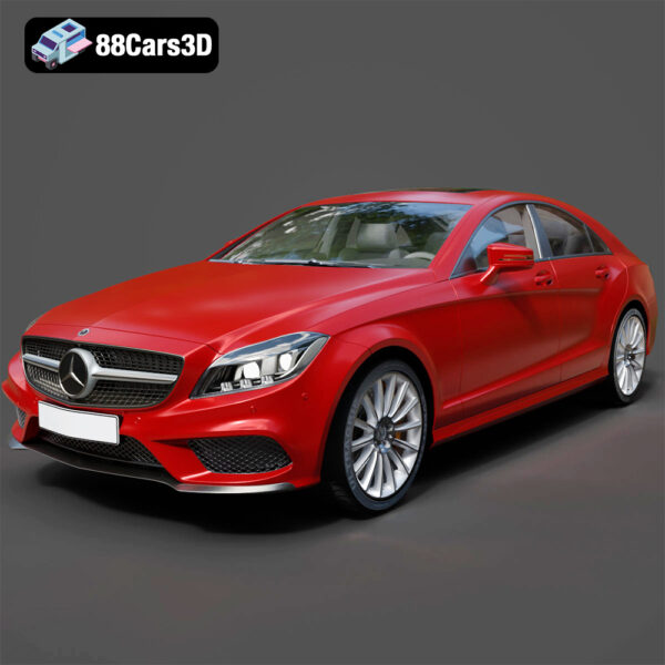 Mercedes-Benz-HDM_06_001 Mercedes Benz CLS 500 3D Model