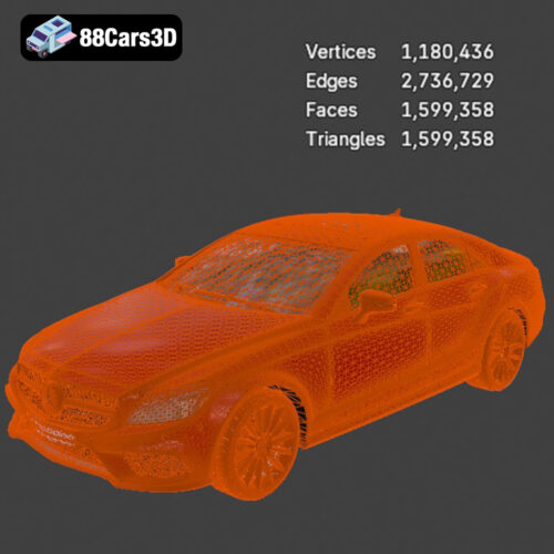 Mercedes Benz CLS 500 3D Model