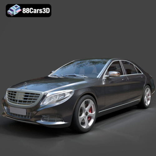 Mercedes-Benz S-Class 2014 3D Model