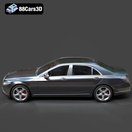 Mercedes-Benz S-Class 2014 3D Model