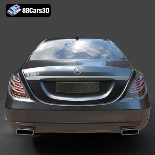 Mercedes-Benz S-Class 2014 3D Model