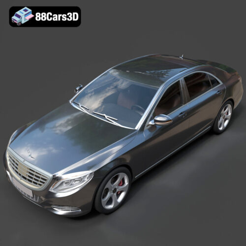Mercedes-Benz S-Class 2014 3D Model