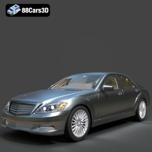 Mercedes-Benz S-Klasse 221-007 3D Model