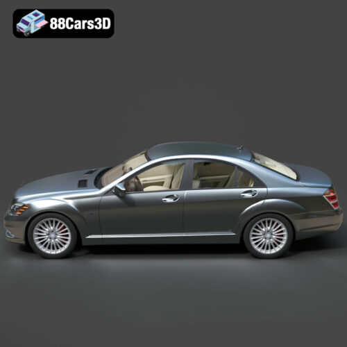 Mercedes-Benz S-Klasse 221-007 3D Model