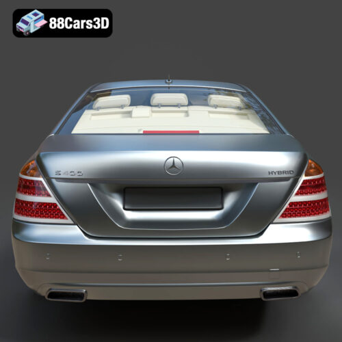 Mercedes-Benz S-Klasse 221-007 3D Model