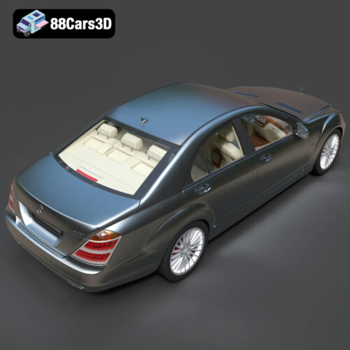 Mercedes-Benz S-Klasse 221-007 3D Model